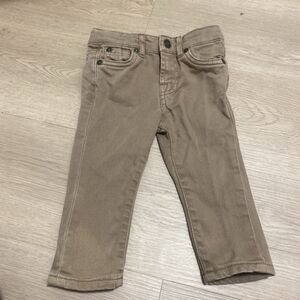 7 For All Mankind Baby 12m Jeans Brown  months Kids Pockets Nino Bebe S17